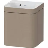 Duravit Happy D.2 Plus Möbelwaschtisch c-bonded mit Unterbau, wandhängend 400 x 360mm × leinen
