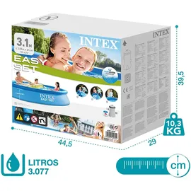 Intex Easy Set Quick Up Pool 305 x 61 cm inkl. Filterpumpe
