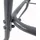 VCM Gartentisch 80 x 55 x 70 cm Anthrazit