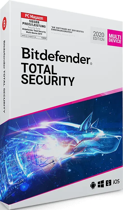 Bitdefender Total Security 2025 | ESD | 5 Geräte | 18 Monate | Online