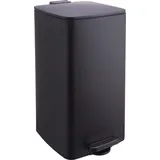 Relaxdays Treteimer 30 l Schwarz