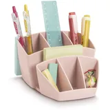 CEP Schreibtisch-Organizer Mineral rosa Polystyrol 6 Fächer 14,3 x 15,8 x 9,3 cm