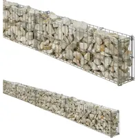 Bellissa Gabionen Mauergitter Set 464 × 20 × 10 cm