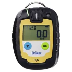 Gaswarngerät Pac 6000 H2S, zeitlimitiert, für Schwefelwasserstoff, 0 - 100 ppm