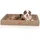 Knuffelwuff Hundebett Austin S 70 x 50 cm Khaki
