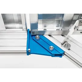 ZARGES Plattformtreppe fahrbar 1000 mm 2,79 m Aluminium/Stahl