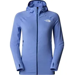 The North Face Womens Bolt Polartec Hoodie virtual blue/estate blu (9W9) L