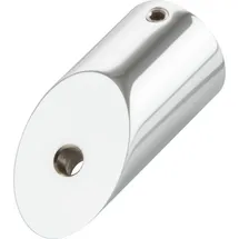 steelbase Wandhalter für Stabilisationsstange SBA, 45°, Messing verchromt poliert