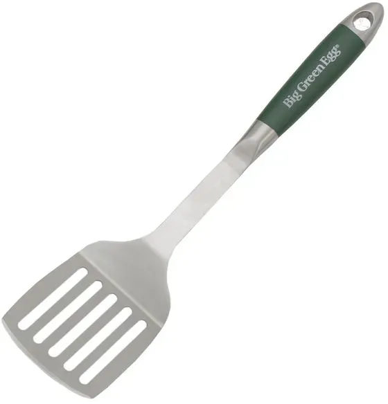 Big Green Egg Pfannenwender Premium Edelstahl Grün