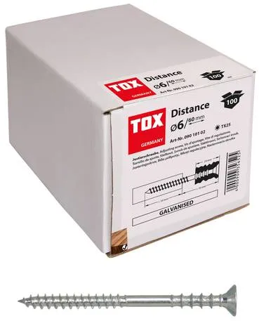 Preisvergleich Produktbild TOX Justierschraube Distance 6x80 mm