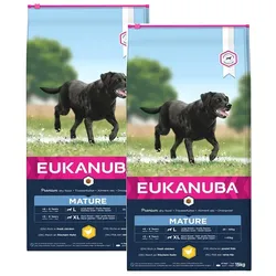 EUKANUBA Senior Large Breeds Chicken Trockenfutter für ältere Hunde großer Rassen  2 x 15kg
