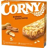 CORNY Müsliriegel Süß und Salzig Erdnuss je 25g, 6 Riegel