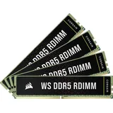 Corsair WS RDIMM Kit 64GB, DDR5-6000, CL40-40-40-77, reg ECC, on-die ECC (CMA64GX5M4B6000Z40)