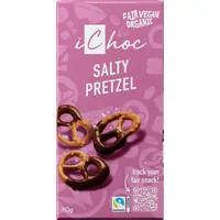 iChoc Salty Pretzel Schokolade 80 g