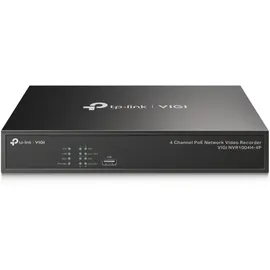 TP-Link VIGI NVR1004H-4P Netzwerk-Videorekorder