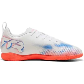 Puma Future 8 Play Hallenschuhe Kinder PUMA White/PUMA Black/Glowing Red 32
