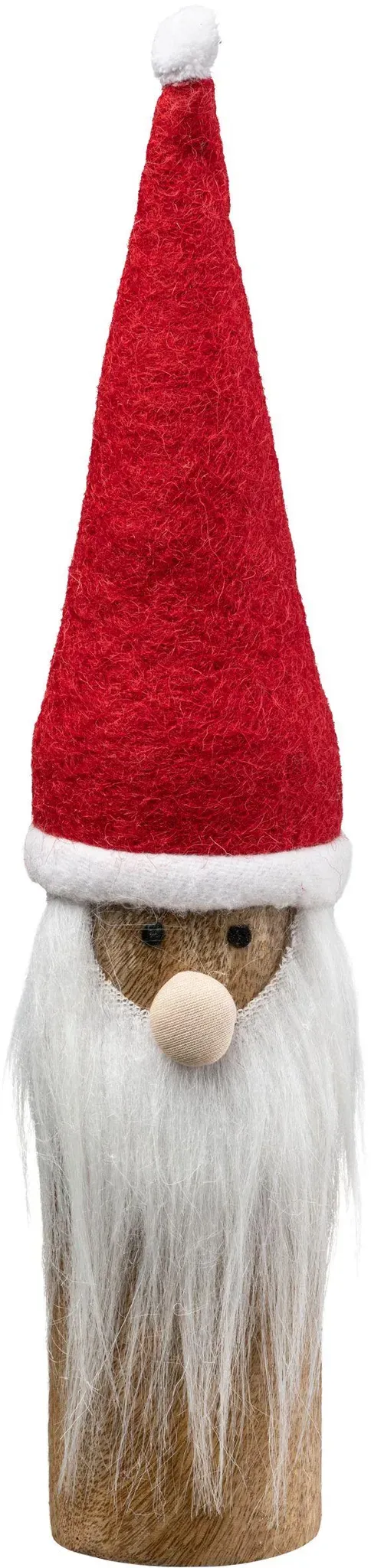 Gasper Holz Weihnachtsmann Wilhelm in rot