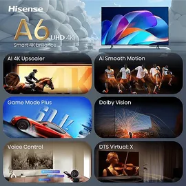 Hisense 55A6S 55" UHD 4K Smart TV