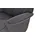 Happy Home Relaxsessel mit Hocker 73 x 115 x 83 cm Grau