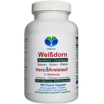 Naturheilmittel Heilsteine Methusalem GmbH Neu-Ulm Weissdorn Kapseln 180 St.