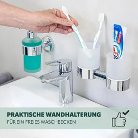 bremermann Zahnputzbecher Silber