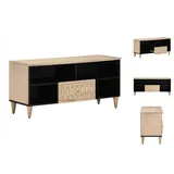 vidaXL TV-Schrank 100x33x46 cm Massivholz Mango