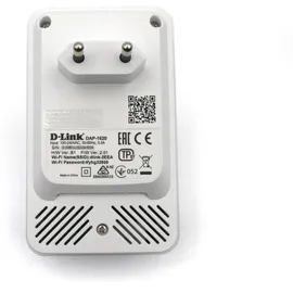 D-Link DAP-1620 AC1300 Wi-Fi Range Extender (bis zu 1300 Mbit/s, Dualband, 1x 10/100/1000 Mbit/s, LED-Signalstärkeanzeige, Repeater- oder AP-Modus, WPS-Taste, D-Link WiFi App)