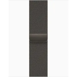 Apple Watch Series 9 GPS + Cellular 41 mm Edelstahlgehäuse graphit, Milanaise Armband graphit M/L