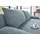 Jockenhöfer Schlafsofa Kunstleder 2-Sitzer Blau