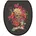 WC-Sitz Day of the Dead Schwarz