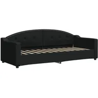 VidaXL Tagesbett Schwarz 80x200 cm Stoff1842883