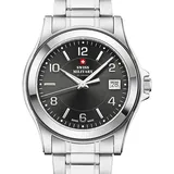 Swiss Military SM34002.21 Herrenuhr 39mm 5ATM