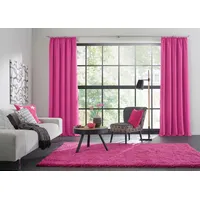 Wirth Dim out Kräuselband 145 x 180 cm pink