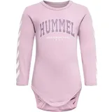 hummel hmlFAST Flipper langarm Baby-Body mauve shadow 62