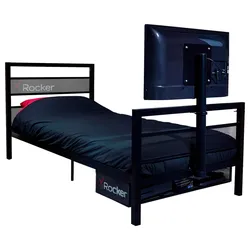 Gamingbett Basecamp 90x190cm Ohne TV Schwarz
