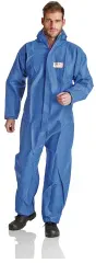 ProSafe® 1 FR Schutzanzug, Kapuze, flammhemmend, blau PS1FR-3XL , 1 Stück, Größe XXXL, PSA Kategorie 3