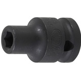 BGS 5205-8 | Kraft-Steckschlüssel-Einsatz Sechskant | 12,5 mm (1/2") SW 8 mm