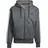 adidas Essential Three Stripes Fleece Kapuzenjacke Herren Dark Grey Heather/Black XXL