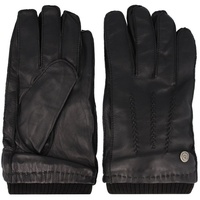 BUGATTI Handschuhe Leder schwarz