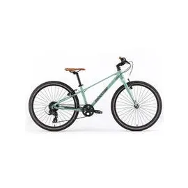 Bikestar Leichtgewicht 9 kg Kinder Jugend Fahrrad Aluminium ab 8-9 Jahre | 24 Zoll 8 Gang Shimano Schaltung Ultra Leicht | Grün Grün 30 CM