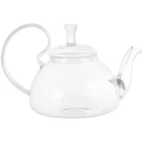 LIGIGWASH Hitzebeständige Glas-Teekanne Groß 800Ml Mit Griff Für Haushalt Und Kung Fu Tee Zubereitung Transparente Teekanne Für Teeversammlung Und Geschenk
