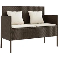 vidaXL Gartenbank 61 x 58 x 87 cm Braun