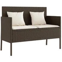 vidaXL Gartenbank 61 x 58 x 87 cm Braun