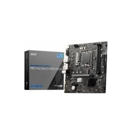 MSI PRO H610M-G WIFI DDR4 Motherboard Intel H610 LGA 1700 micro ATX