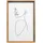 WALTHER+ DESIGN Bilderrahmen Silhouette beige 15x20 cm 3 St.