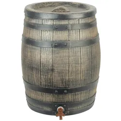 Ubbink Regenwassertank,Tonne rund (Modell Whiskey) - 50 l