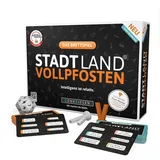 Denkriesen - STADT LAND VOLLPFOSTEN® Brettspiel + Junior Erweiterung
