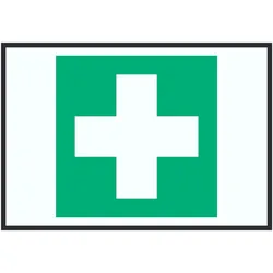 Erste Hilfe Symbol Schild A6 (105x148mm)