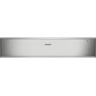 Gaggenau WS461112, Serie 400, Wärmeschublade, 60 x 14 cm, Edelstahl-hinterlegte Vollglastür