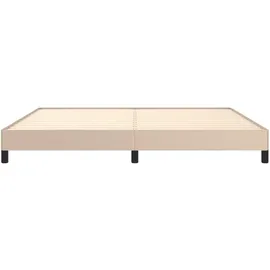 vidaXL Bettgestell 200 x 200 cm Braun